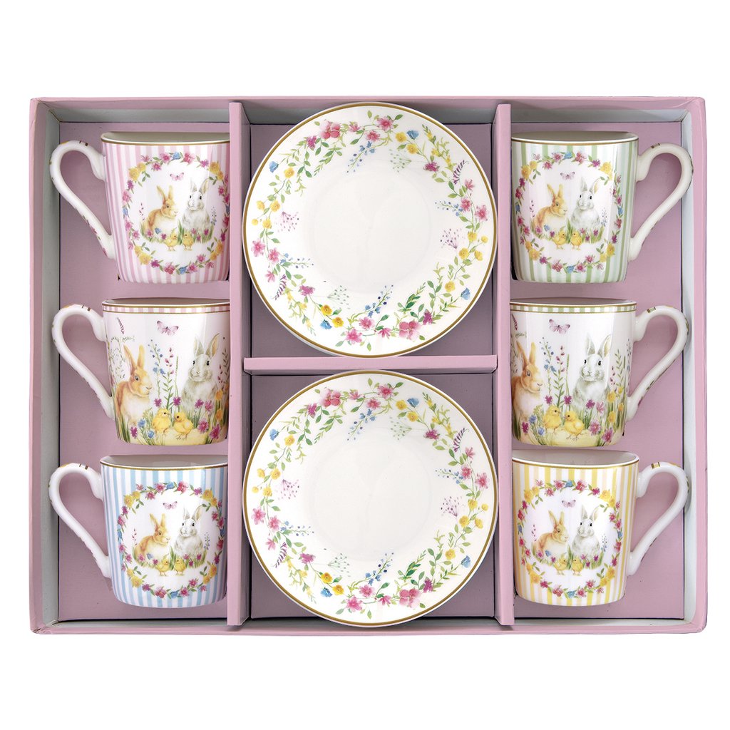 Easy Life Happy Easter 12v1 set skodelic za espresso