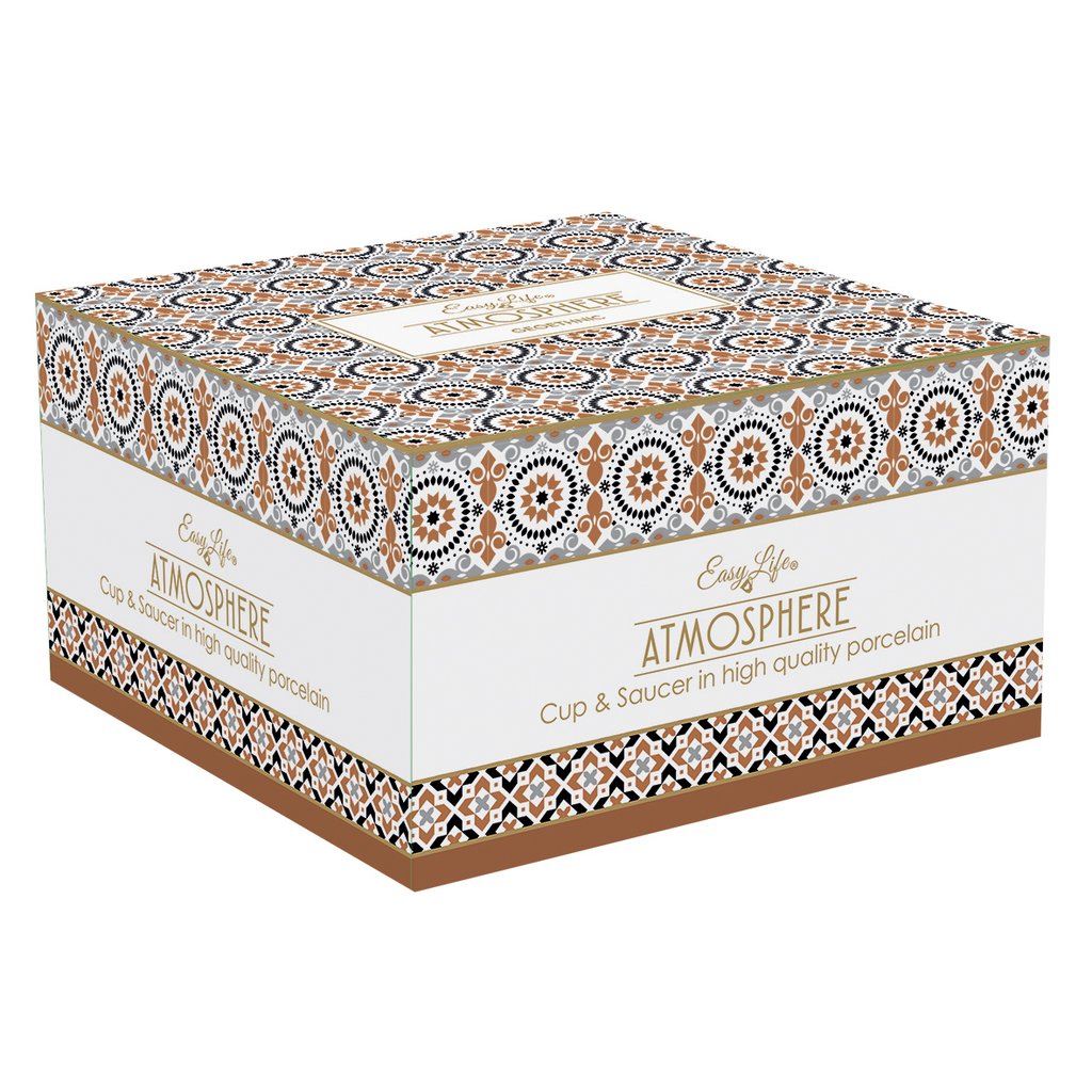 Easy Life Geoethnic Fine China 2v1 set skodelic - slika 2