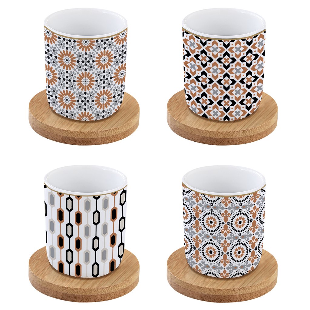 Easy Life Geoethnic 8v1 set za skodelice za espresso - slika 2