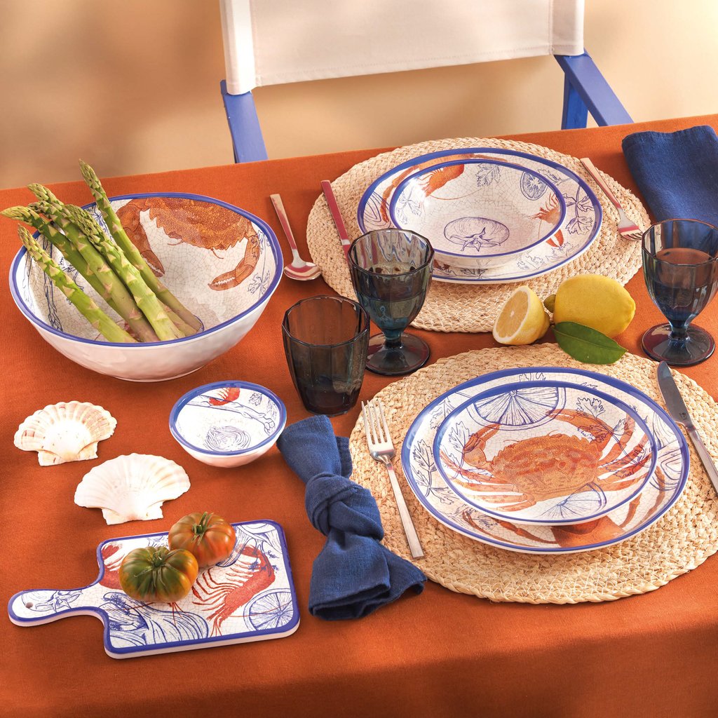 Rose&Tulipani Ocean Life desertni krožnik iz melamina - slika 2