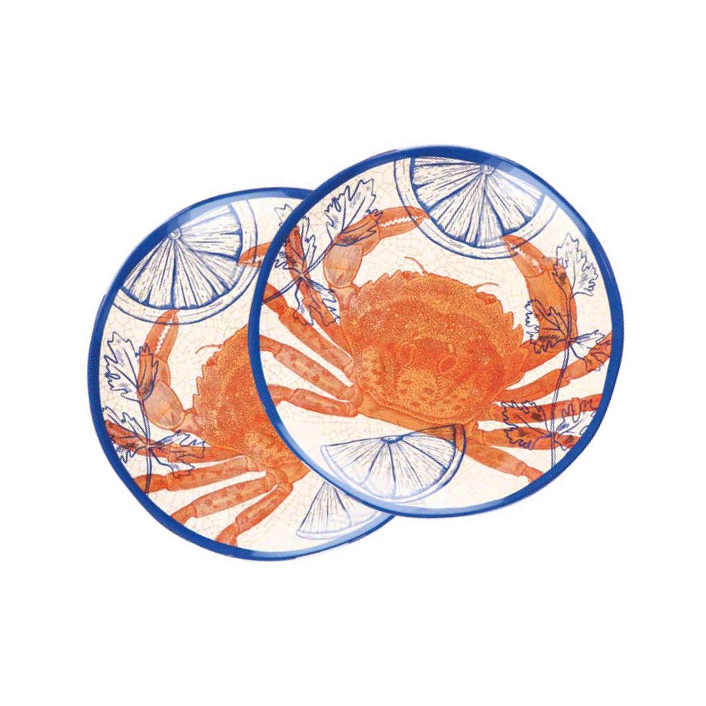 Rose&Tulipani Ocean Life desertni krožnik iz melamina