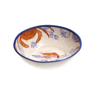 Rose&Tulipani Ocean Life velika skleda za solato iz melamina