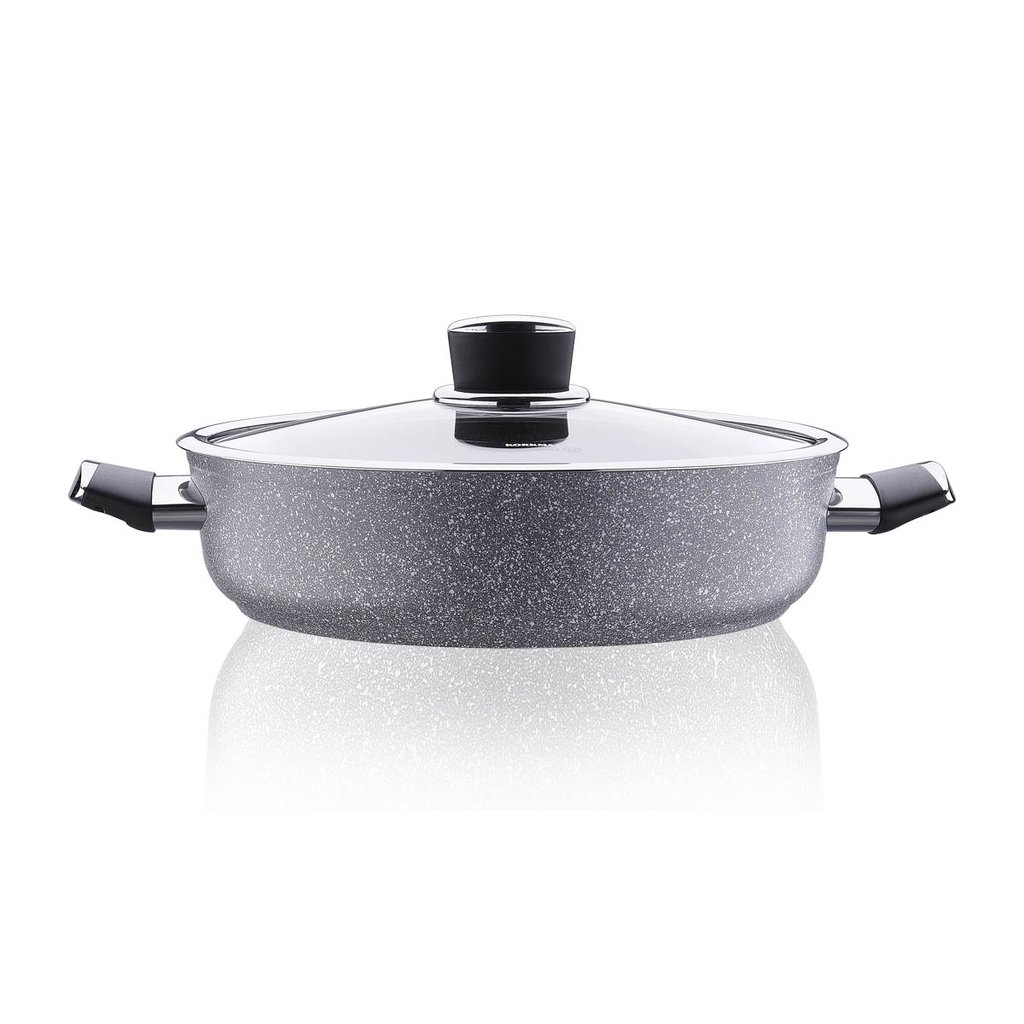 Korkmaz Palma nizki lonec s pokrovko