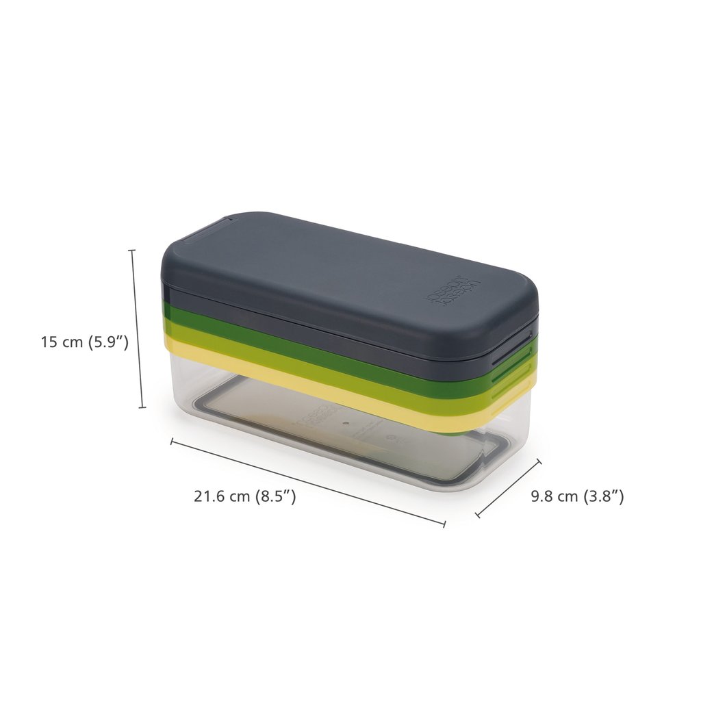 Joseph Joseph Multi-prep Compact set za ribanje in rezanje živil - slika 2