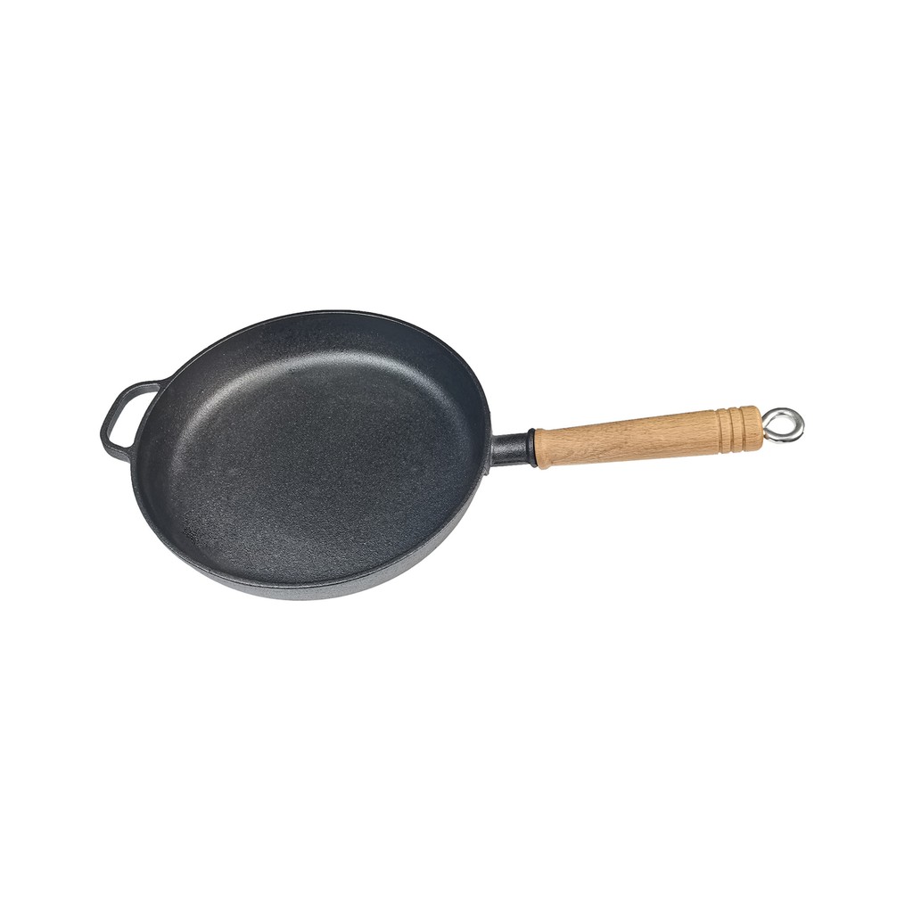 Grill King Cast Iron ponev z lesenim ročajem, 23 cm - slika 2