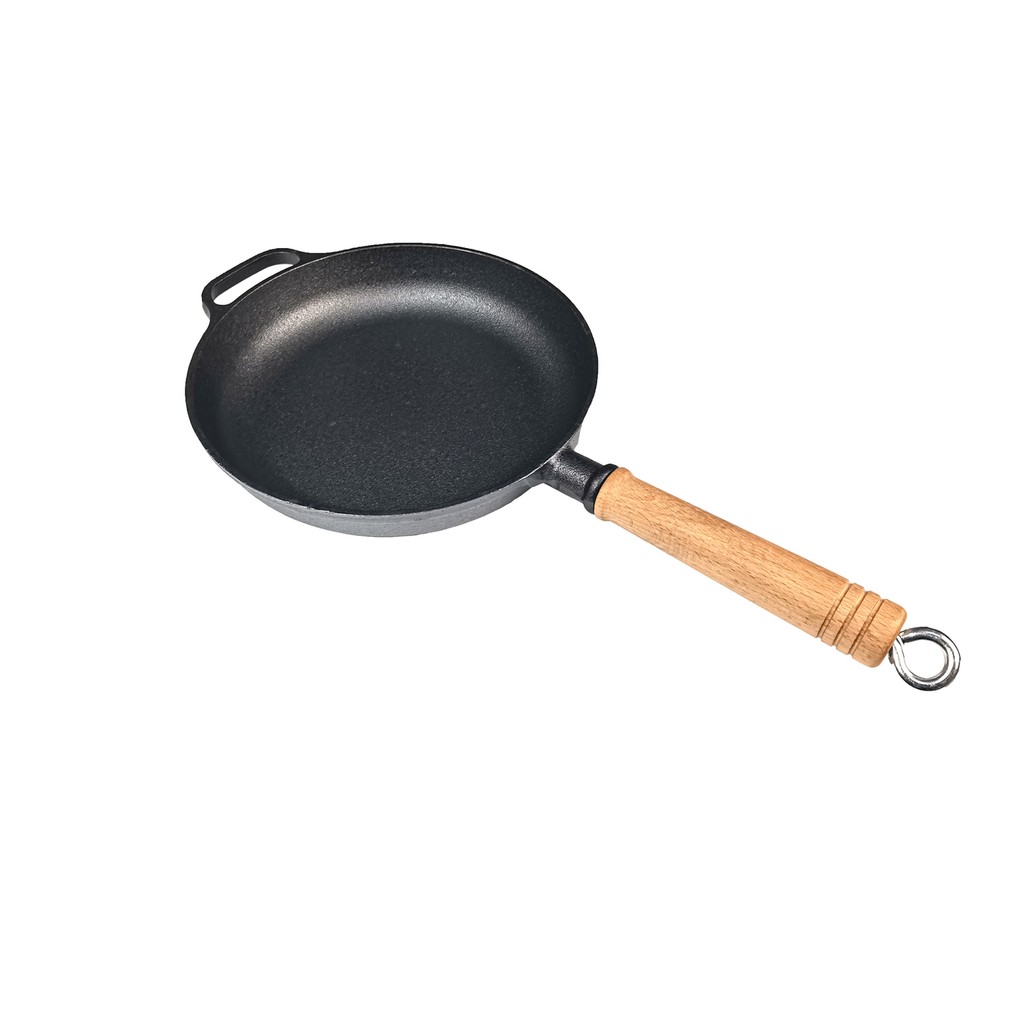 Grill King Cast Iron ponev z lesenim ročajem, 23 cm - slika 3