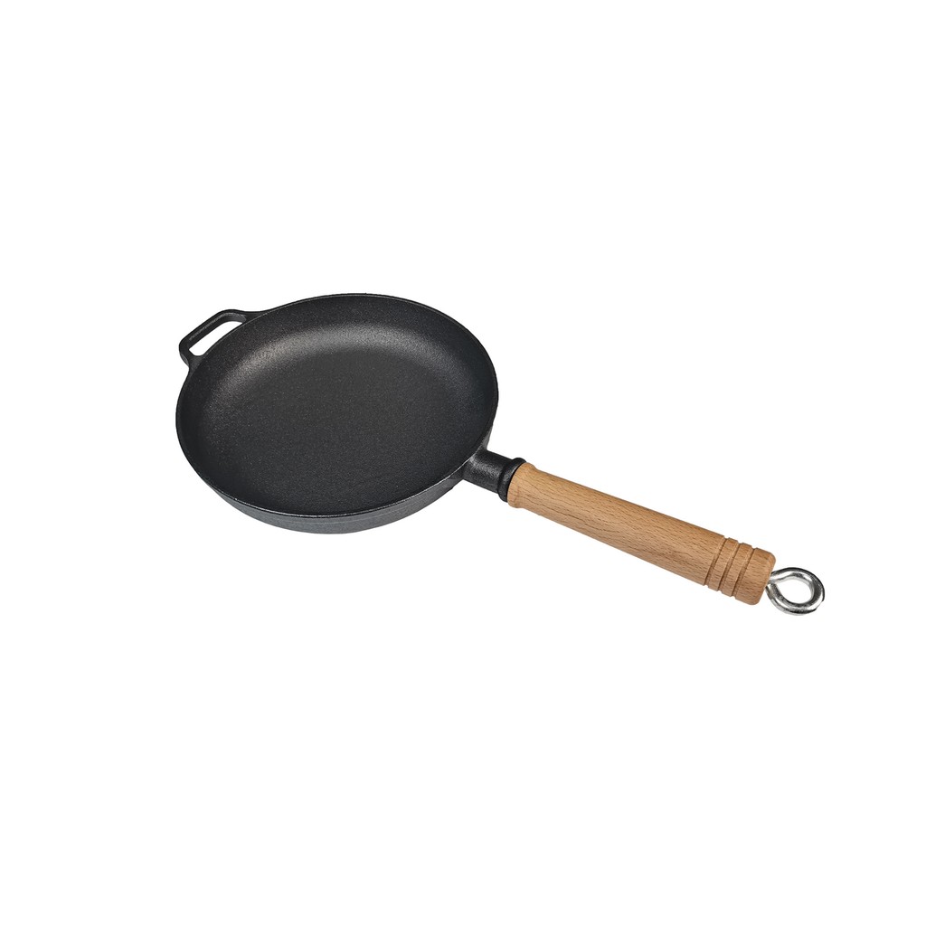 Grill King Cast Iron ponev z lesenim ročajem, 23 cm - slika 4