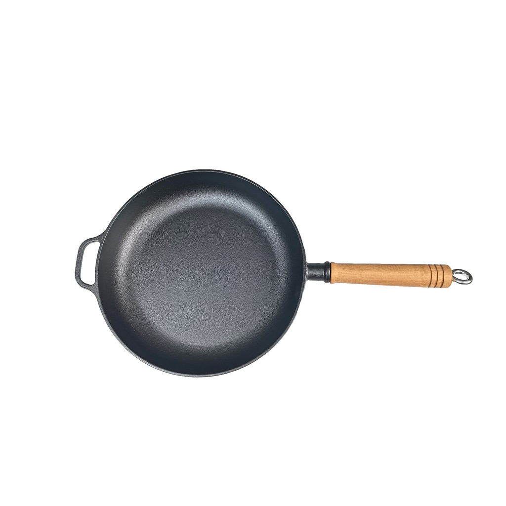 Grill King Cast Iron ponev z lesenim ročajem, 29 cm - slika 4