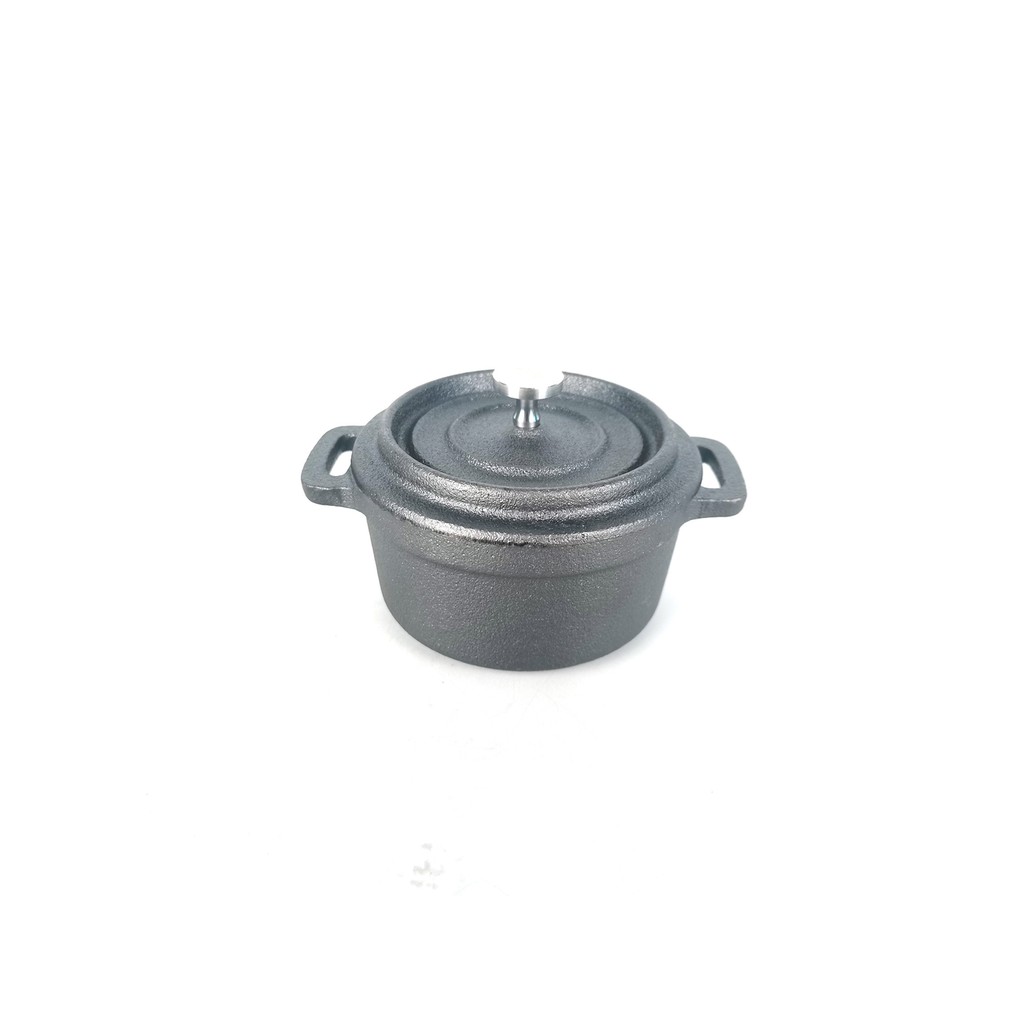 Grill King Cast Iron okrogli mini Dutch oven, 10 cm - slika 3
