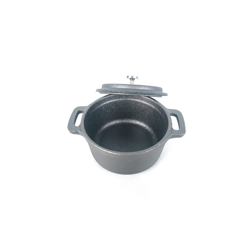 Grill King Cast Iron okrogli mini Dutch oven, 10 cm - slika 4