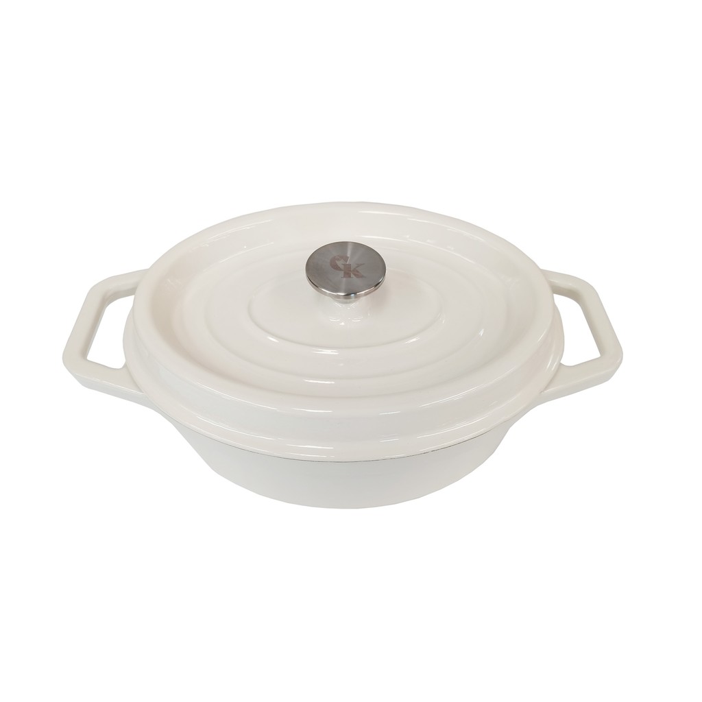 Grill King Cast Iron ovalni Dutch oven, 28 cm - slika 4