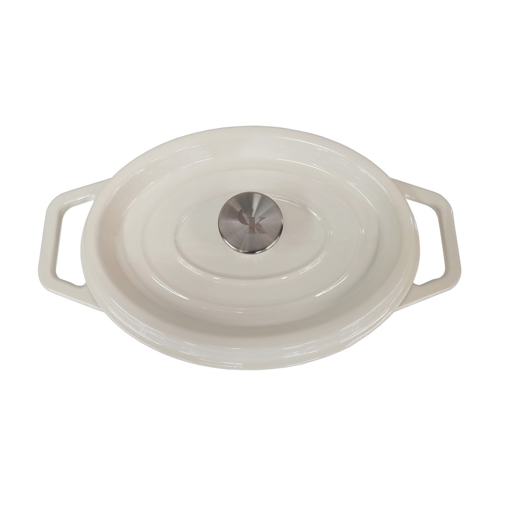 Grill King Cast Iron ovalni Dutch oven, 28 cm - slika 5