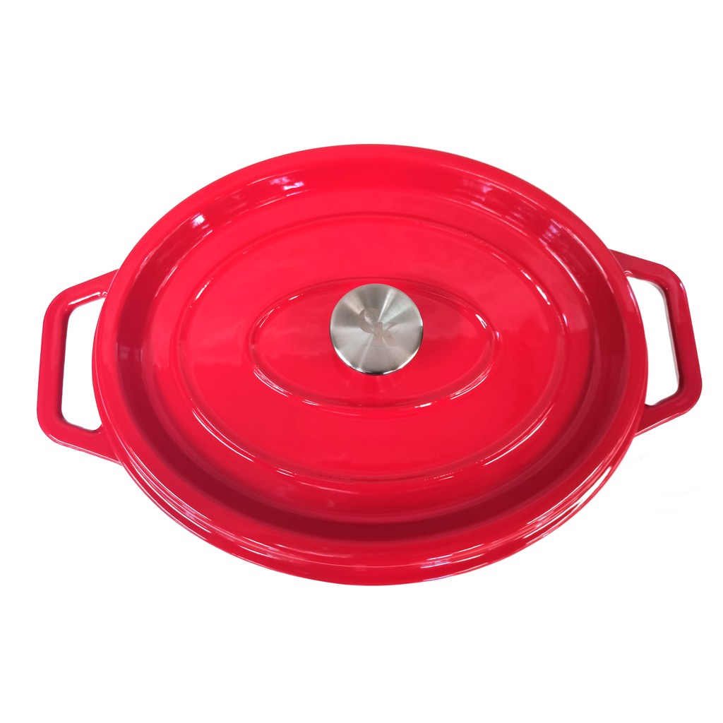 Grill King Cast Iron ovalni Dutch oven, 28 cm - slika 5