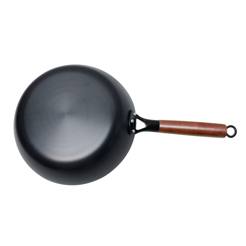 Grill King Asia nitrirani wok z ravnim dnom, 28 cm - slika 5