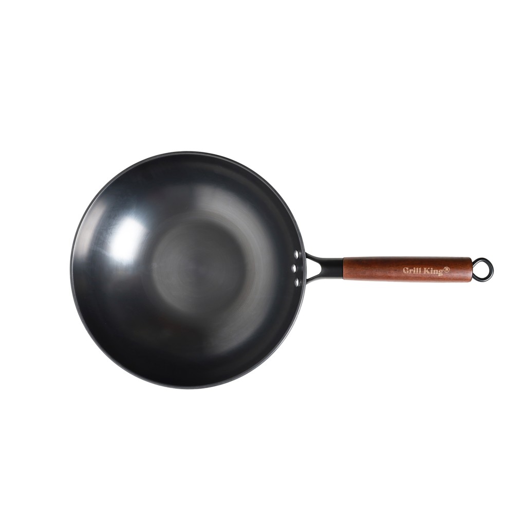 Grill King Asia nitrirani wok z ravnim dnom, 30 cm - slika 6