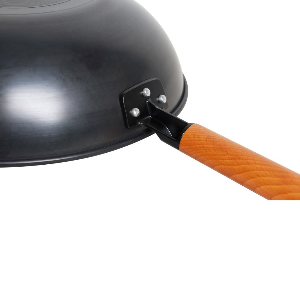 Grill King Asia nitrirani wok z dvema ročajema in ravnim dnom, 34 cm - slika 4