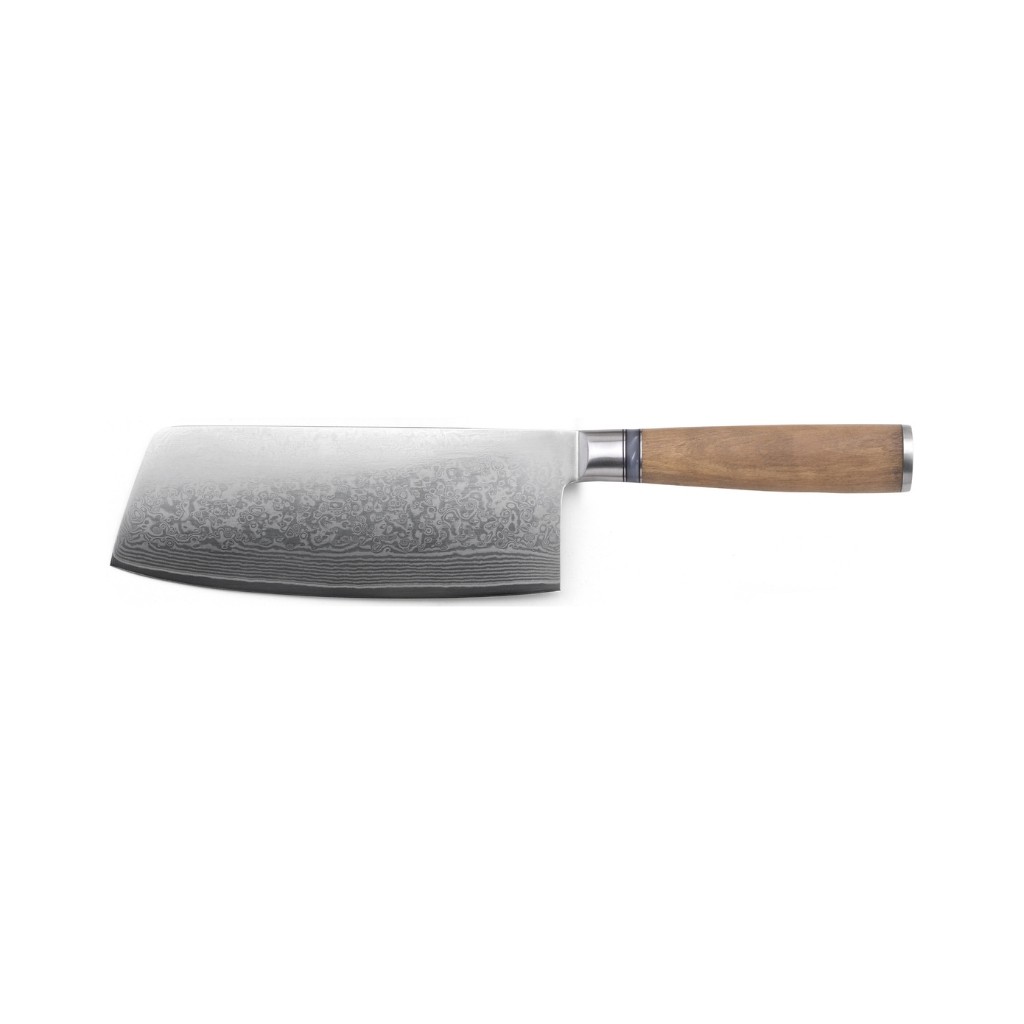 Grill King Damascus azijski nož šefa kuhinje, 18 cm