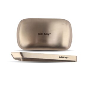 Grill King Kitchen inox milo za odstranjevanje vonjav+ pinceta