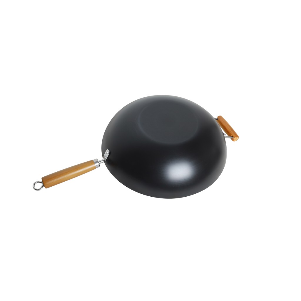 Grill King Asia nitrirani wok z dvema ročajema in ravnim dnom, 36 cm - slika 5