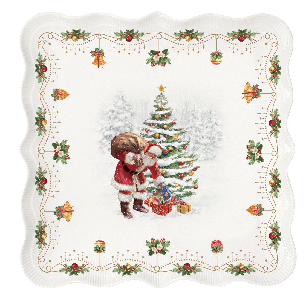 Easy Life Nostalgic Christmas krožnik za postrežbo