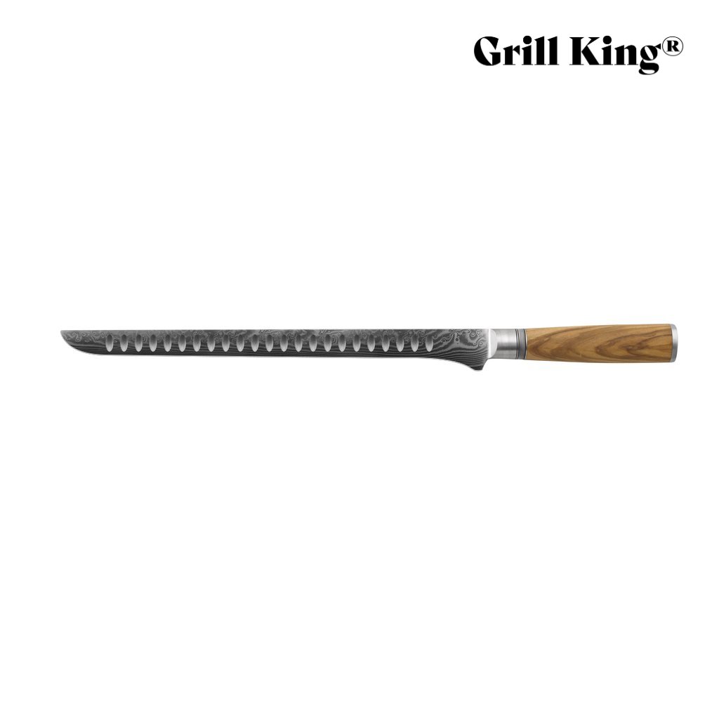 Grill King Damascus nož za šunko/pršut, 30,5 cm
