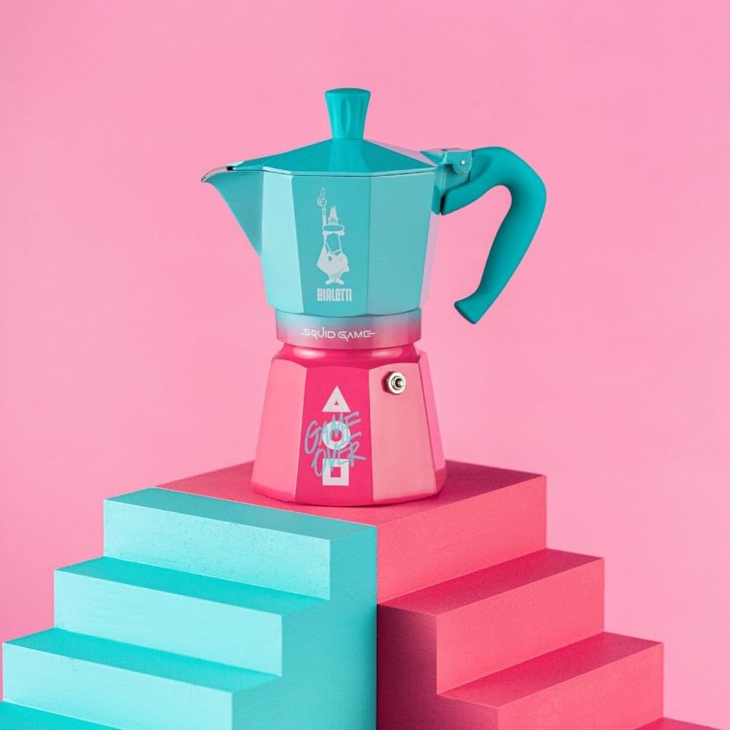 Bialetti Squid Games Moka Express kafetiera, 6 skodelic - slika 3