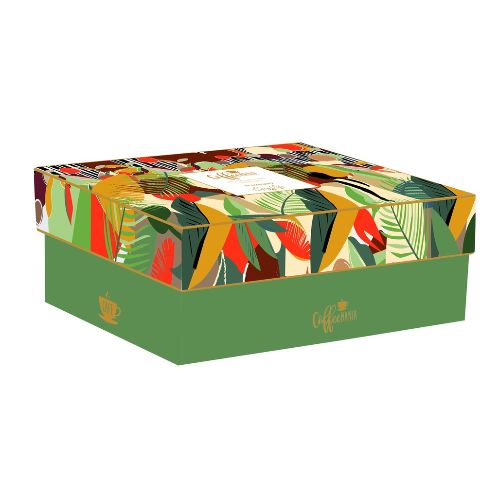 Easy Life Kilimanjaro skodelica za kavo s krožnikom, set za 2 osebi - slika 3