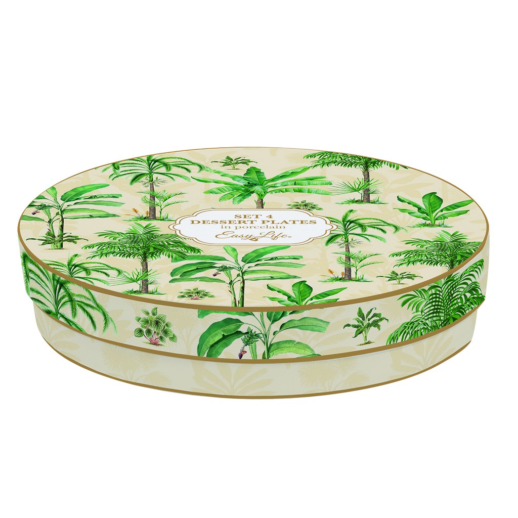 Easy Life Oasis krožnik za sladice, set za 4 osebe - slika 2