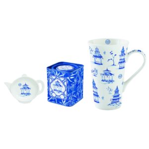 Easy Life Pagoda 3v1 čajni set, za 1 osebo