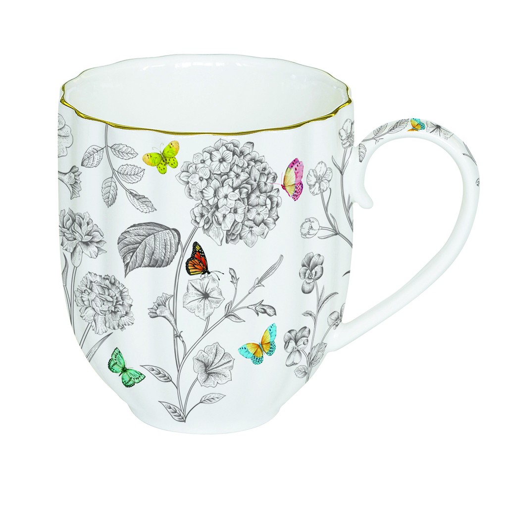 Easy Life Fleurs et Papillons skodelica