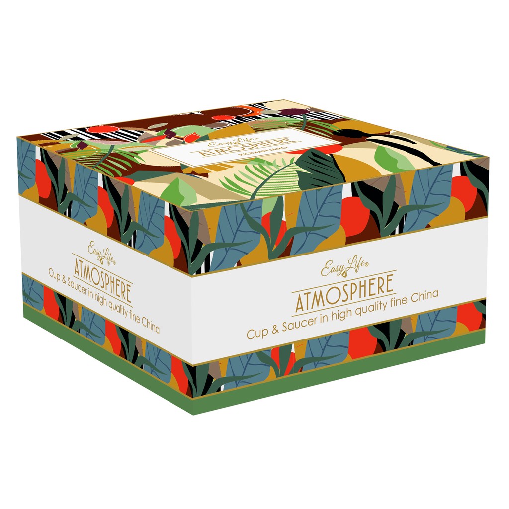 Easy Life Breakfast Kilimanjaro skodelica s krožnikom - slika 2