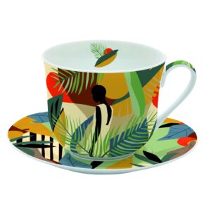 Easy Life Breakfast Kilimanjaro skodelica s krožnikom