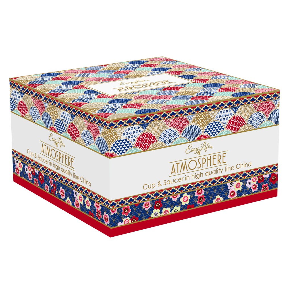 Easy Life Breakfast Okinawa skodelica s krožnikom - slika 2