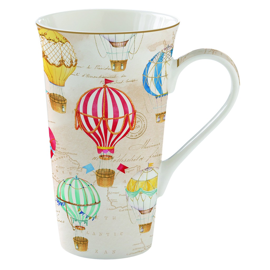 Easy Life Air Balloons Fine China visoka skodelica