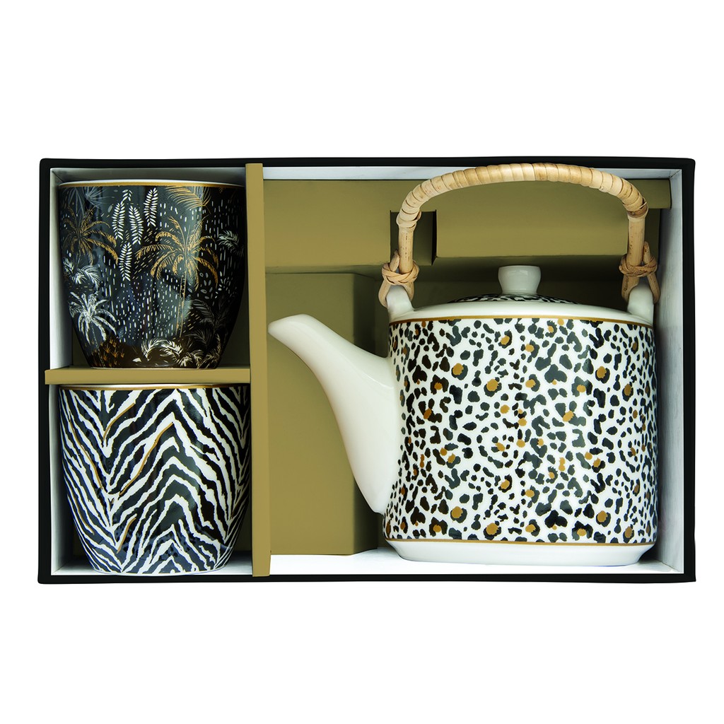 Easy Life Savana čajnik s skodelicama, set za 2 osebe - slika 2