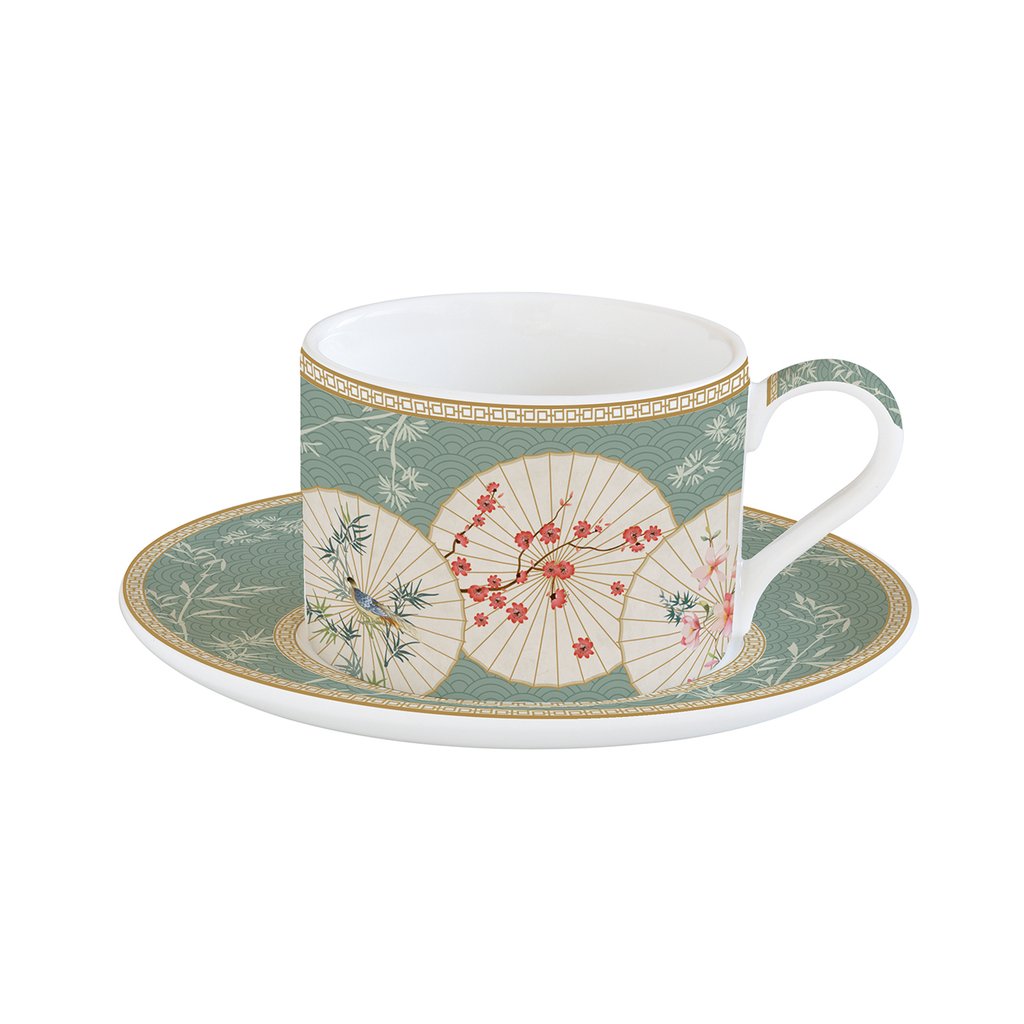 Easy Life Oriental Dreams skodelica za čaj ali kavo s krožničkom, set za 1 osebo