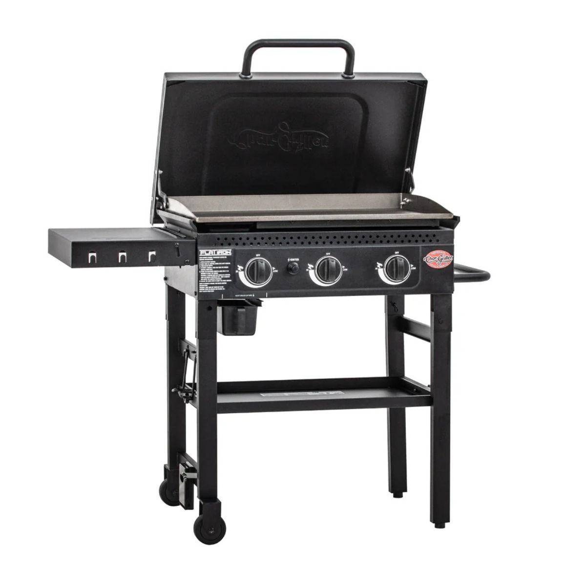 Char-Griller Flatiron plinska plancha z 3 gorilniki - slika 3