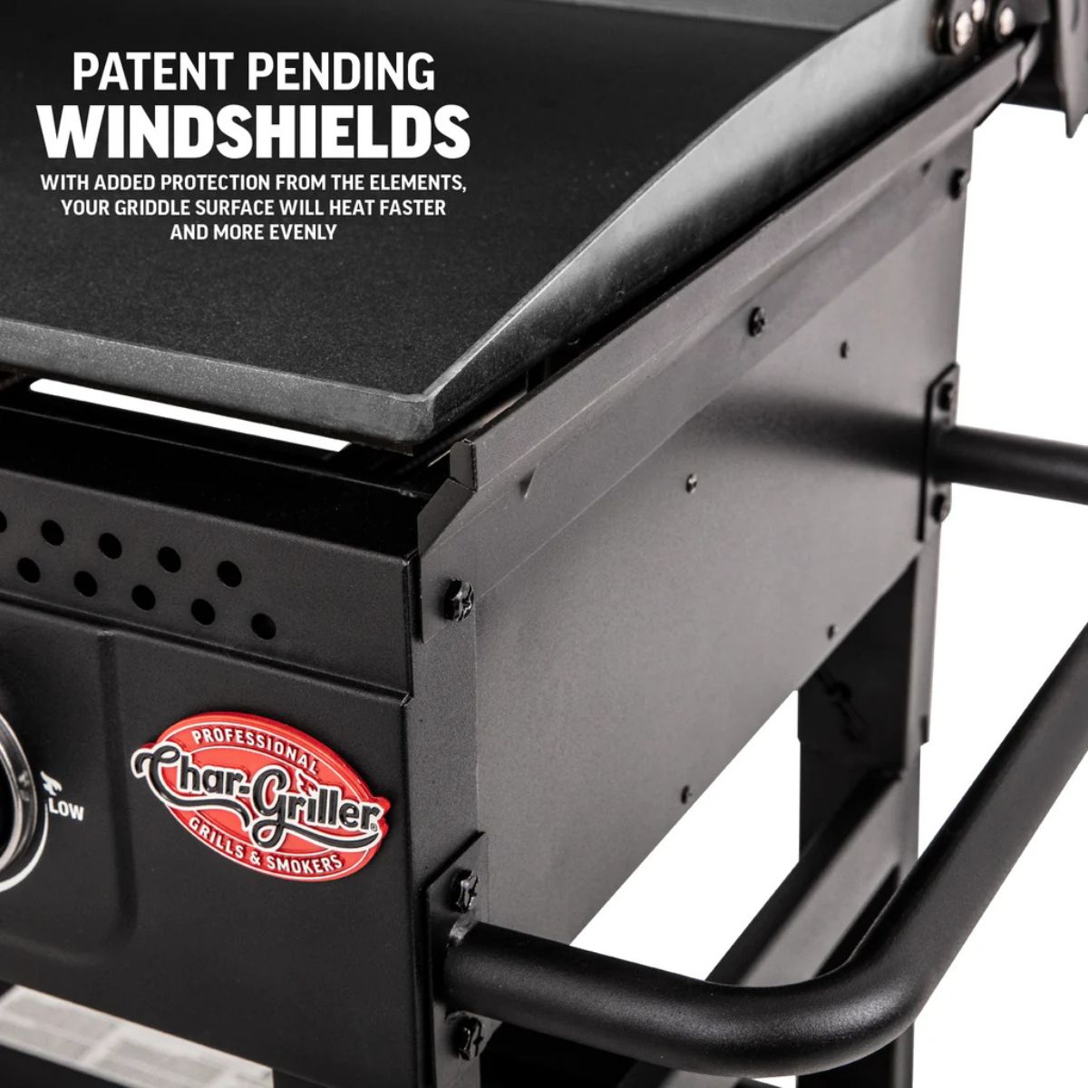 Char-Griller Flatiron plinska plancha z 3 gorilniki - slika 7