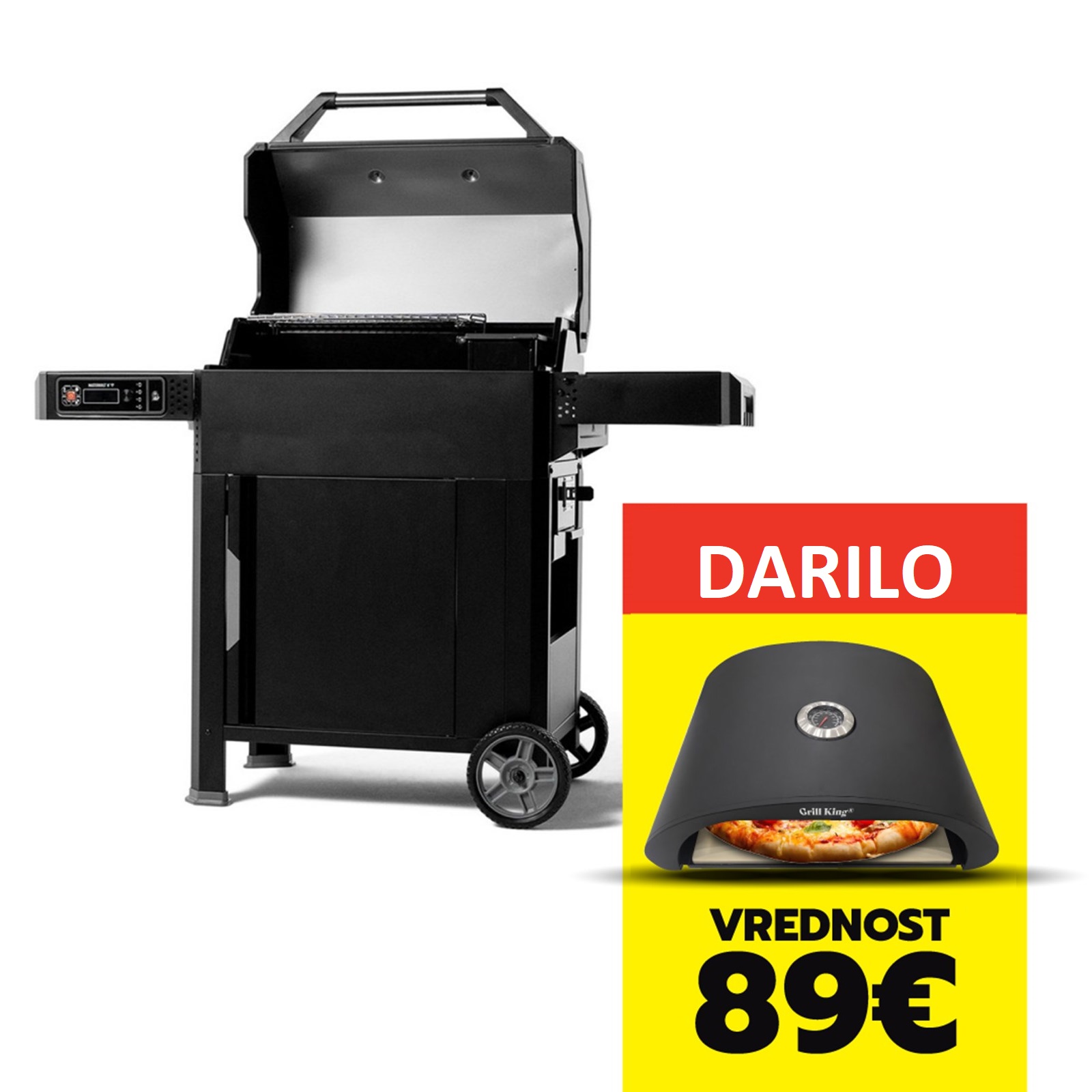 Masterbuilt AutoIgnite Series 545 digitalni žar na oglje in smoker