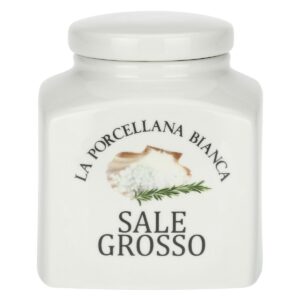 La Porcellana Bianca Conserva Deco posoda za sol