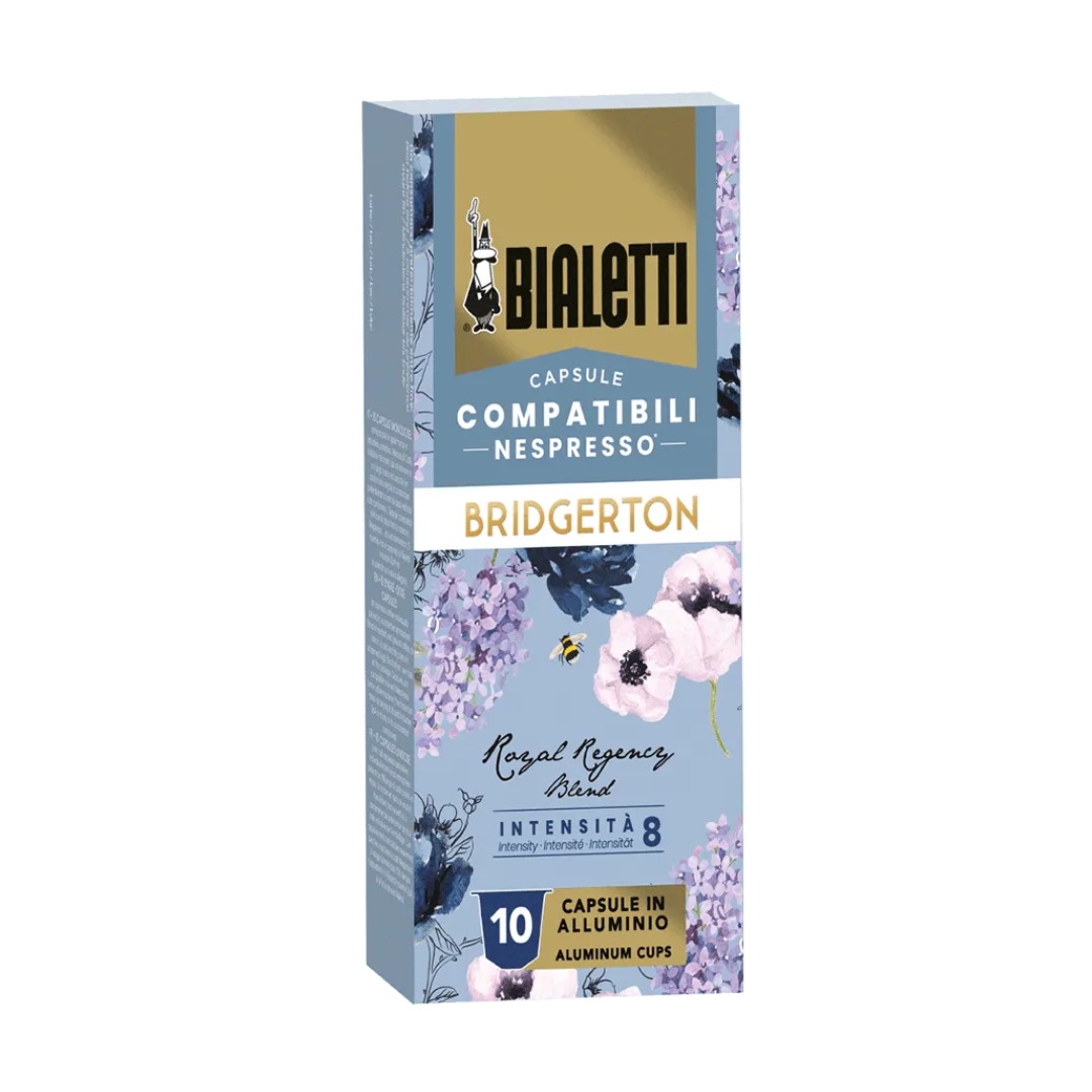 Bialetti Nespresso kompatibilne aluminijske kapsule Bridgerton 10 kapsul
