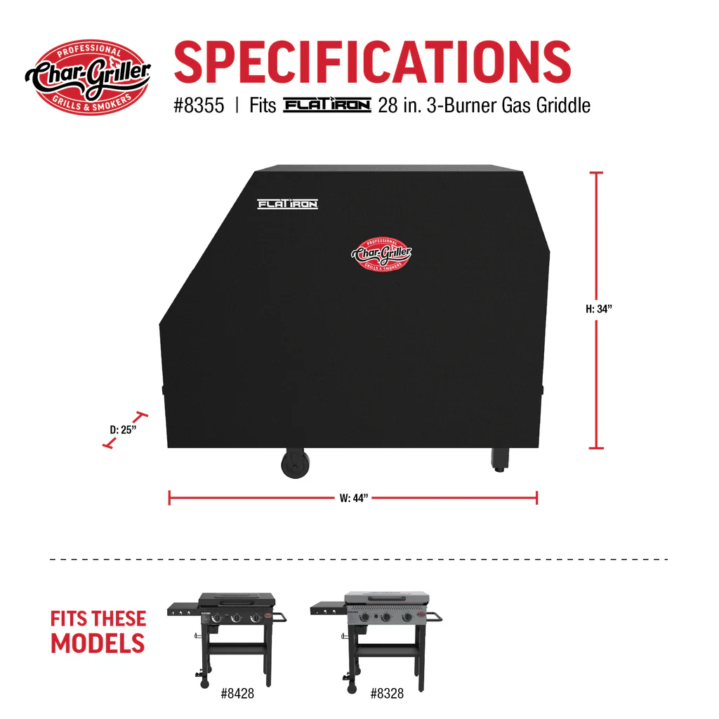 Char-Griller pokrivalo za Flatiron plinsko plancho - slika 5