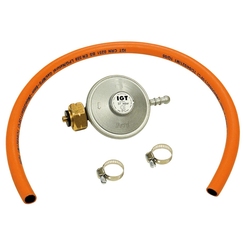 Barbecook BBQ G5 plinski nizkotlačni regulator tlaka s cevjo, 37 mbar