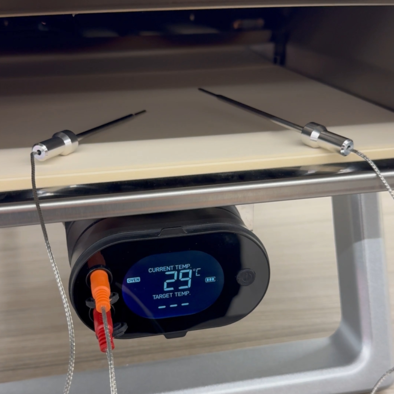 Grill King Pizzaiolo sonda za plinske pizza pečice s termometrom, set 2 kom - slika 4