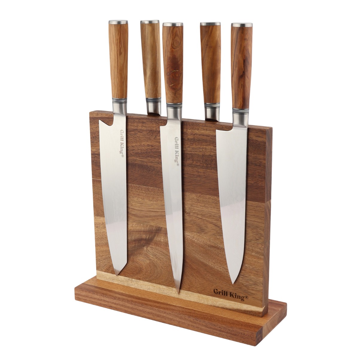 Grill King Stand dvostransko magnetno stojalo za nože, T oblike - slika 3