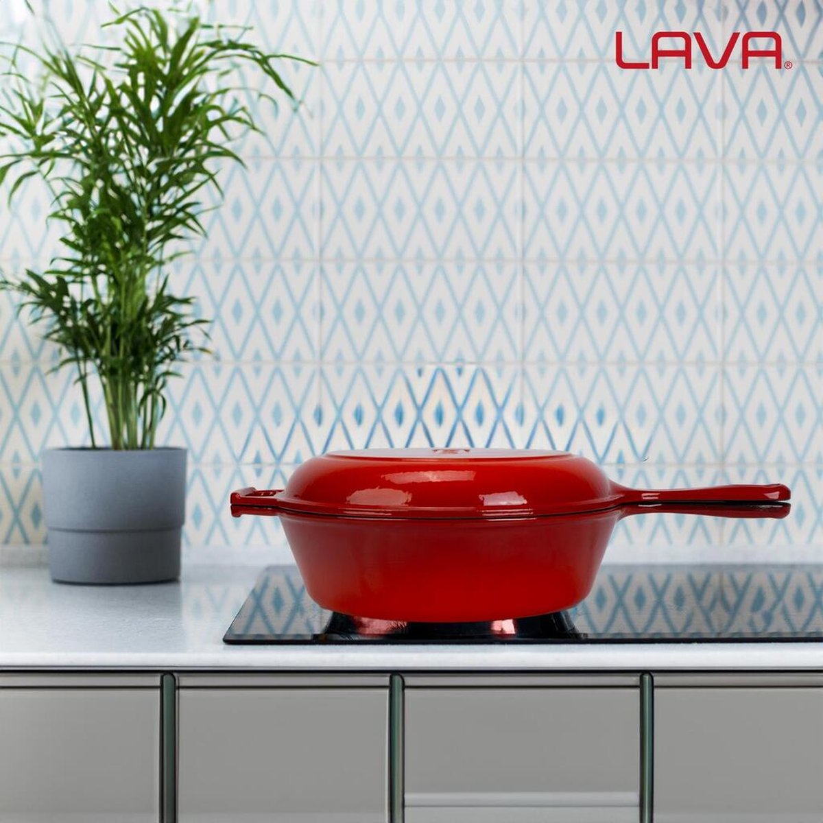 Lava globoka kombinirana ponev - slika 7