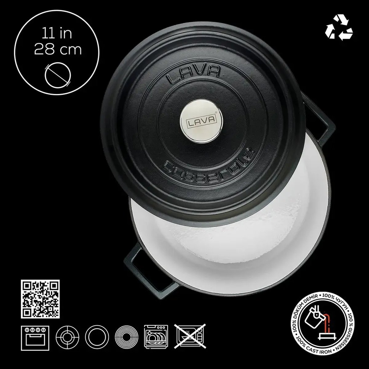 Lava okrogli Dutch oven - slika 4