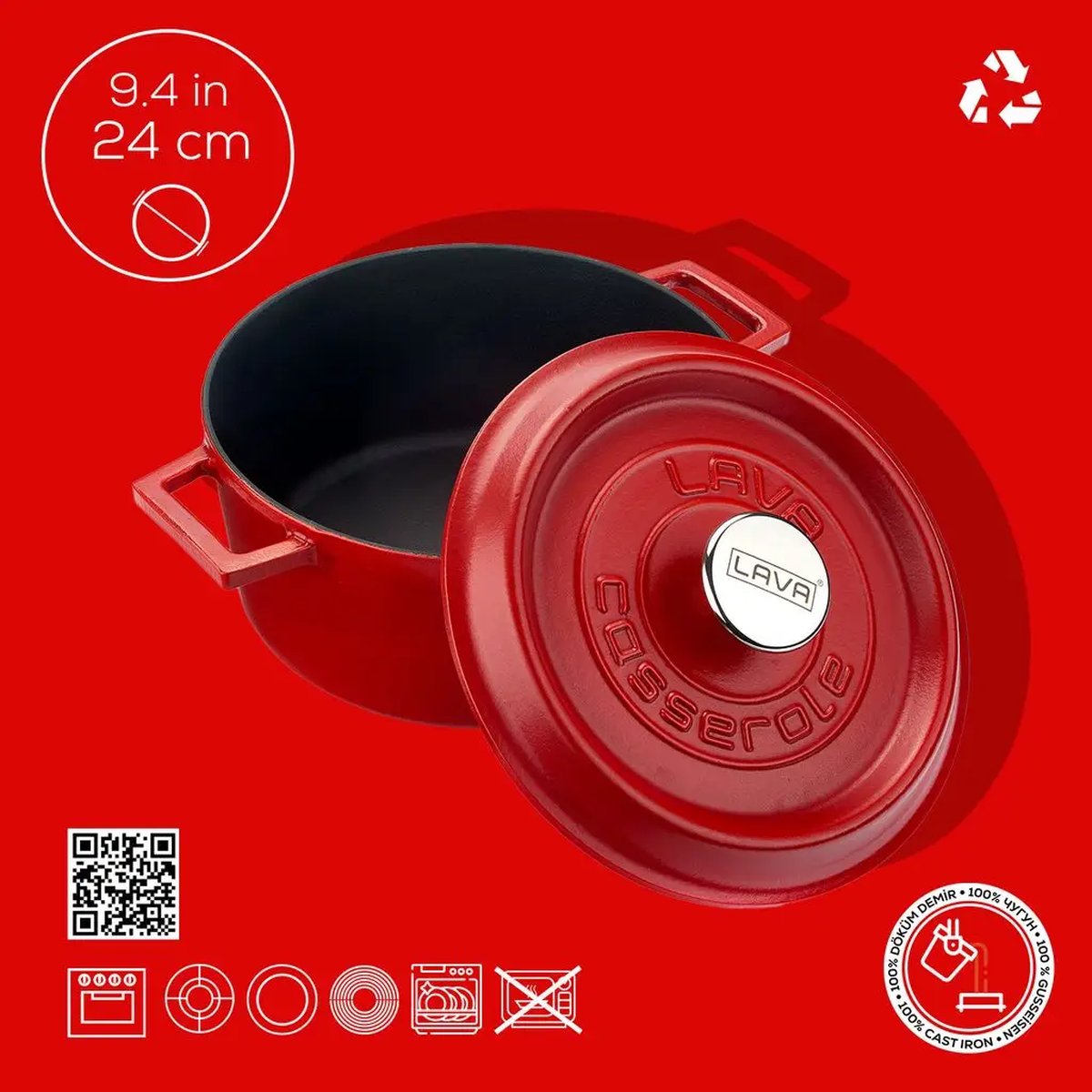 Lava okrogli Dutch oven - slika 4