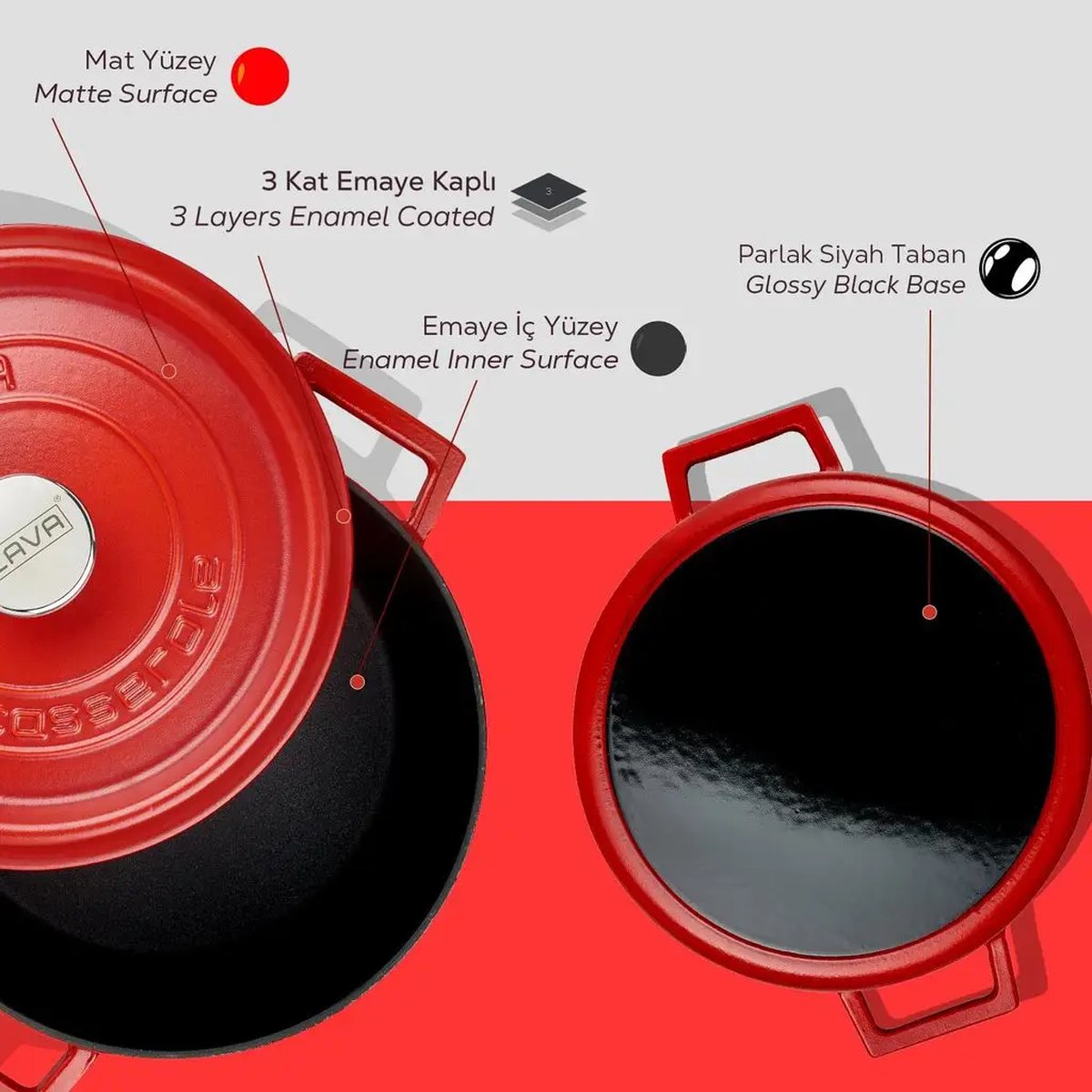 Lava okrogli Dutch oven - slika 6