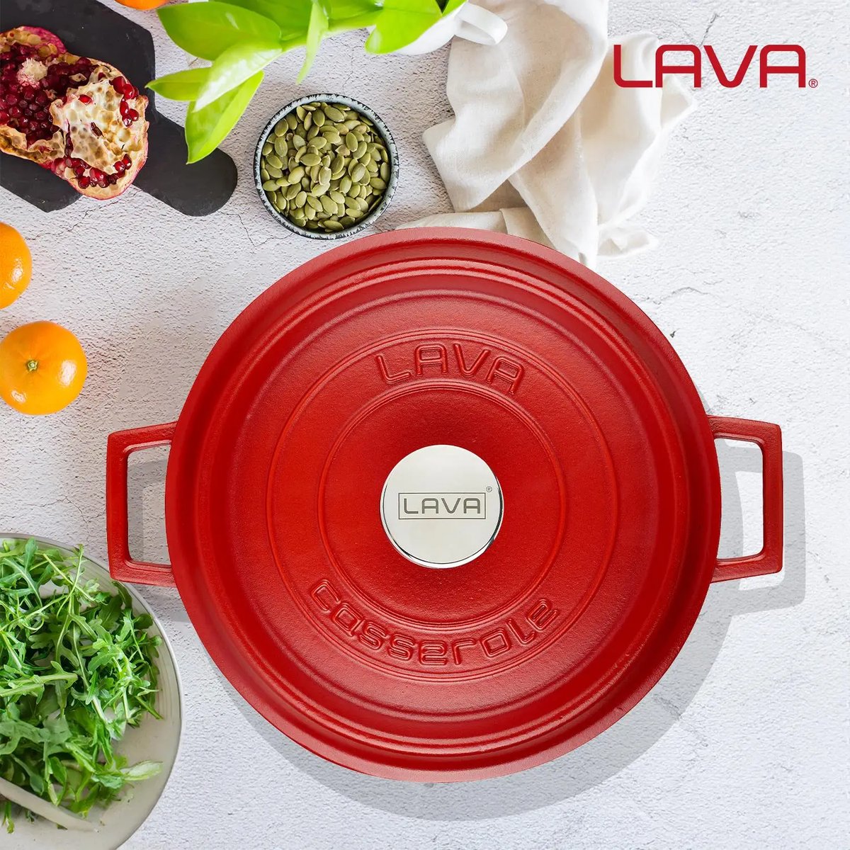 Lava okrogli nizki Dutch oven - slika 7